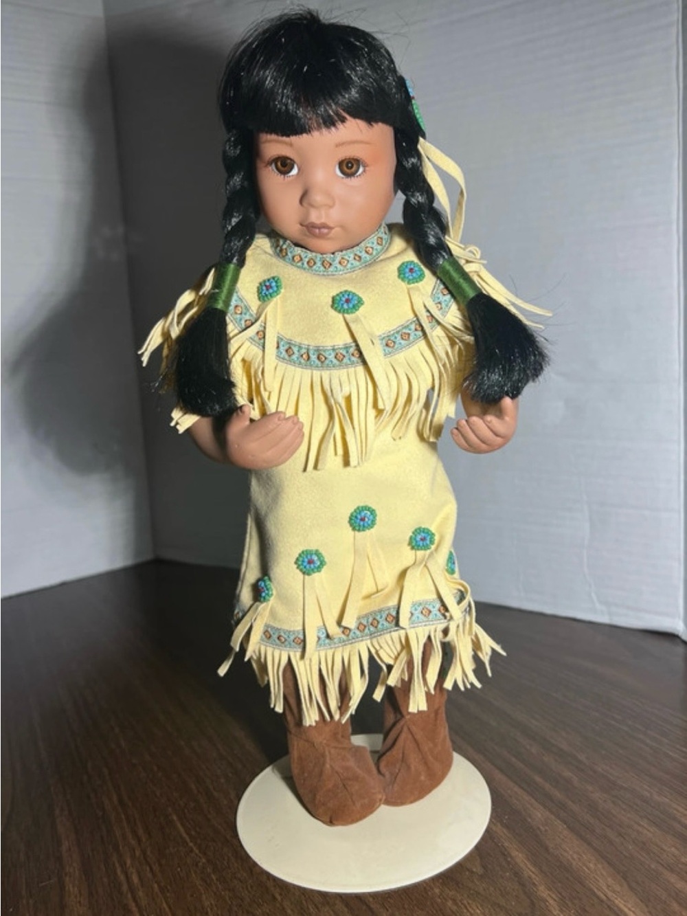 Vintage Native American doll